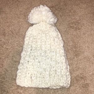 Knitted winter hat